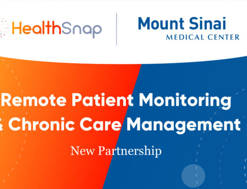 Mount Sinai Medical Center Selects HealthSnap Remote Patient Monitoring and Chronic Care Management Platform to Support Chronic Disease Management Programs