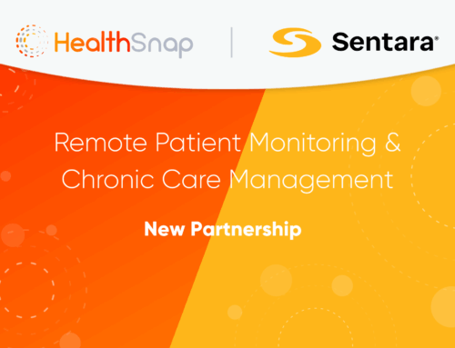 Sentara Health and HealthSnap Partner to Launch Enterprise Remote Patient Monitoring and Chronic Care Management Program